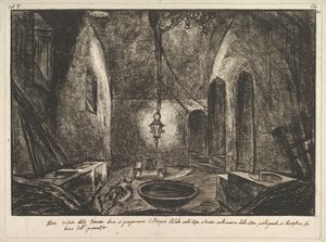 ポンペイの景色ボニョカルドが準備されていた部屋の別の景色。 。 。 .nd 作： Francesco Piranesi