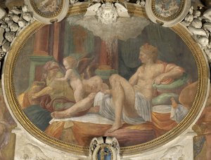 ダナエ 作： Francesco Primaticcio