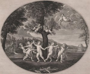 プロセルピナのレイプを祝うキューピッド、1805-12。 作： Francesco Rosaspina