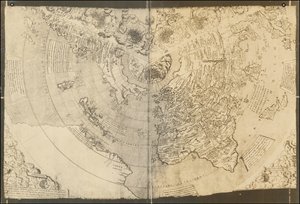 1506 コンタリーニ・ロゼッリ世界地図 作： フランチェスコ・ロッセリ