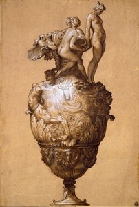 Ewer のデザイン、16 世紀半ば 作： Francesco Salviati