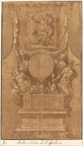 祭壇のデザイン 作： Francesco Salviati