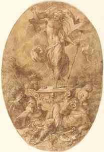 復活 作： Francesco Salviati