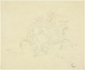 騎兵隊同士の小競り合い 作： Francesco Simonini