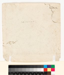 1747年以前（紙にグラファイト）、紙の裏に描く（逆）[5938551を参照] 作： Francesco Solimena