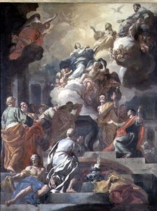 聖母の被昇天 作： Francesco Solimena