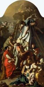 十字架からの降下、1729 作： Francesco Solimena