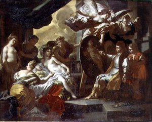 ゼウキスとクロトンの乙女たち 作： Francesco Solimena