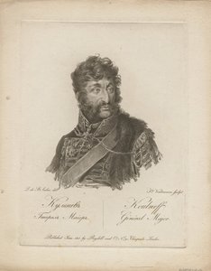 ヤコフ・ペトロヴィッチ・クルネフ1763-1812、1813 作： Francesco Vendramini