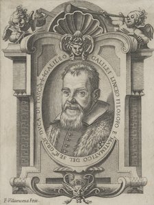 ガリレオ・ガリレイの肖像、1613年。 作： Francesco Villamena
