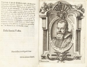 ガリレオ・ガリレイの肖像、1623 作： Francesco Villamena