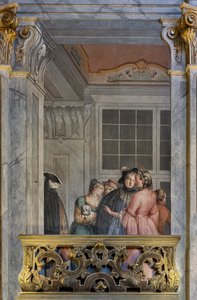 エントランス ホールまたはホワイエ (フレスコ画) 作： Francesco and Zugno Francesco Battaglioli