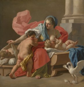 慈善、1743-44 作： Francesco de Mura