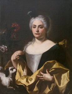 Retrato da esposa do pintor 作： Francesco de Mura