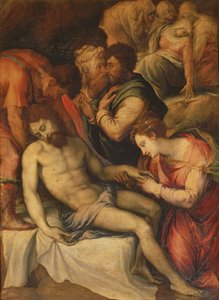 キリストの沈着 作： Francesco de Rossi Salviati Cecchino