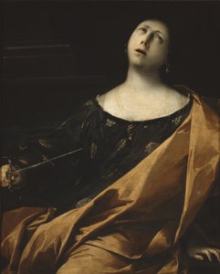 ルクレティアの死、1633-35 作： Francesco del Cairo