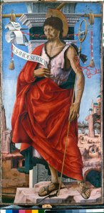バプテスマの聖ヨハネ 作： Francesco del Cossa
