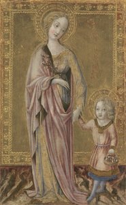聖ドロシーと幼児キリスト、1460年頃