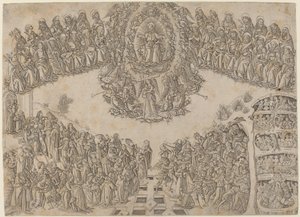 最後の審判 作： Francesco di Lorenzo Rosselli after Fra Angelico