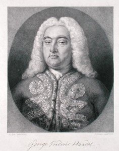 ジョージ・フレデリック・ヘンデル（1685-1759）フレデリック・クリスチャン・ルイス1世（1779-1856）1828年（彫金） 作： Francis (after) Kyte