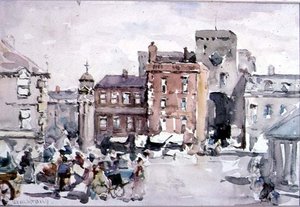 ニューカッスル・アポン・タイン近くのヘクサム 作： Francis Abel William Taylor Armstrong