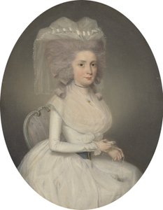 マーゴットウィートリー、1786年頃 作： Francis Alleyne