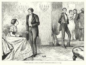 チャールズ・ディケンズの「Great Expectations」のイラスト（彫刻）。