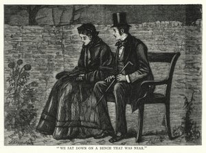 チャールズ・ディケンズの「Great Expectations」のイラスト（彫刻）。 作： Francis Arthur Fraser