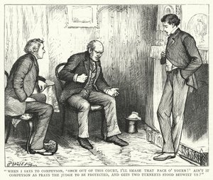 チャールズ・ディケンズの「Great Expectations」のイラスト（彫刻）。 作： Francis Arthur Fraser