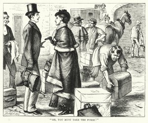 チャールズ・ディケンズの「Great Expectations」のイラスト（彫刻）。 作： Francis Arthur Fraser