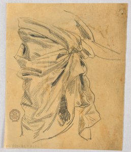 ドレープ研究 作： Francis Augustus Lathrop
