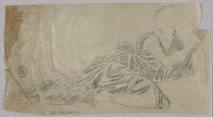 ドレープ研究 作： Francis Augustus Lathrop