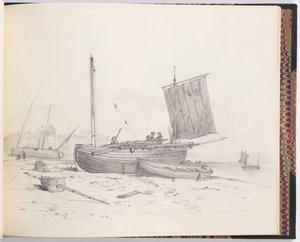 漁船 作： Francis Augustus Lathrop