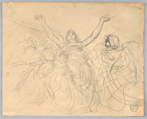 天使の群れ 作： Francis Augustus Lathrop
