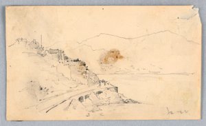 イタリアン コースト タウン 作： Francis Augustus Lathrop
