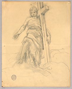 アセンションの中心人物のスケッチ 作： Francis Augustus Lathrop