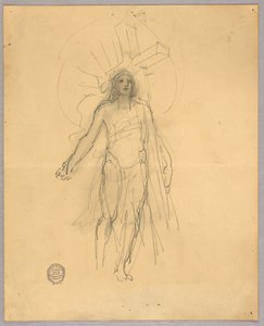 アセンションの中心人物のスケッチ 作： Francis Augustus Lathrop