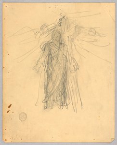 アセンションの中心人物のスケッチ 作： Francis Augustus Lathrop