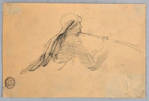天使のスケッチ 作： Francis Augustus Lathrop