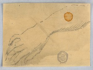 手と手首のスケッチ 作： Francis Augustus Lathrop