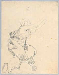 女性のスケッチ 作： Francis Augustus Lathrop