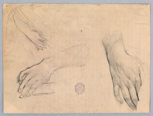 手の研究 作： Francis Augustus Lathrop