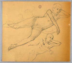 裸体研究 作： Francis Augustus Lathrop