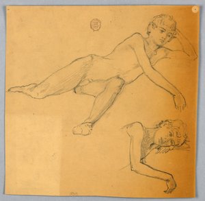 裸体研究 作： Francis Augustus Lathrop