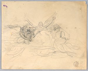 天使を崇拝する 作： Francis Augustus Lathrop