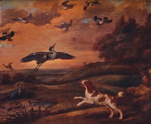 シューティングプロバー、17世紀後半、1922年 作： Francis Barlow