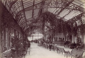 Ilfracombe、ビクトリア朝の遊歩道、1870 年代。 作： Francis Bedford