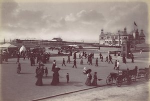 リル。 パビリオンと桟橋、1870 年代。 作： Francis Bedford