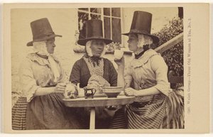 ウェールズ・グループ - お茶する3人の老婦人 第2番 作： Francis Bedford