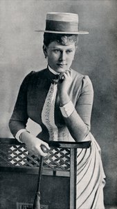 将来の女王メアリーの肖像研究、1885 1911 作： Francis Byrne and Co